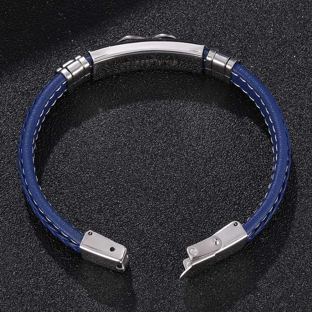 WorldNorse Infinity Eight Leather Bracelet - image 5