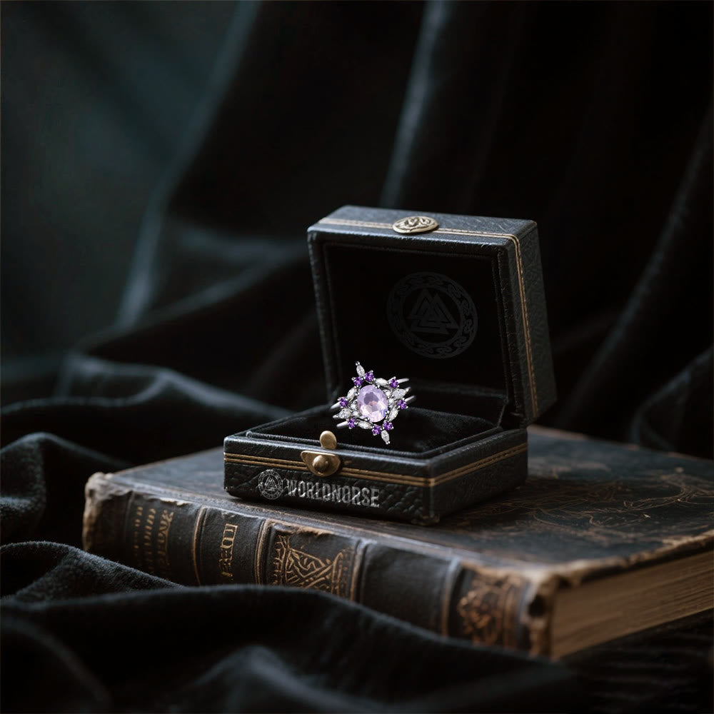 WorldNorse Eir's Grace Healing Crystal Ring - image 4