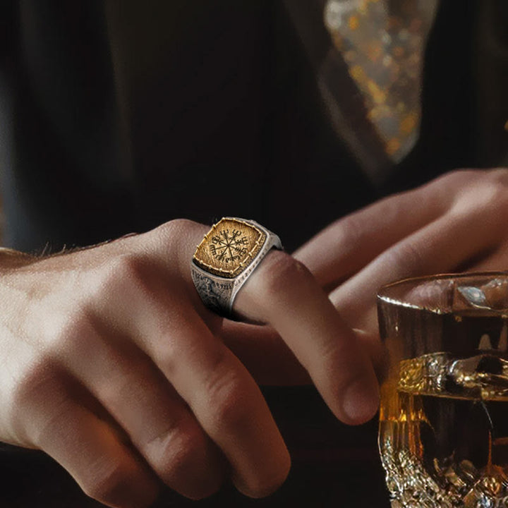 WorldNorse 925 Sterling Silver Celtic Cross Mjolnir Ring - image 10