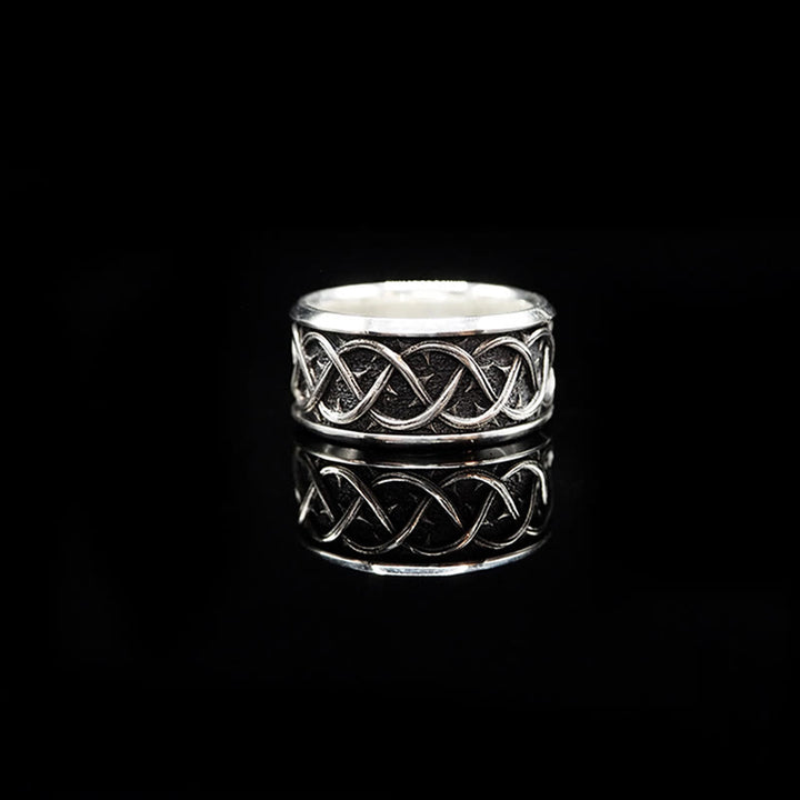 WorldNorse 925 Sterling Silver Thorn Crown Ring - UK Size V1/2（US 11） - image 0