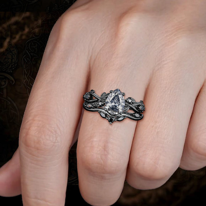 WorldNorse Drop Of Yggdrasil Two Piece Ring Set - image 11