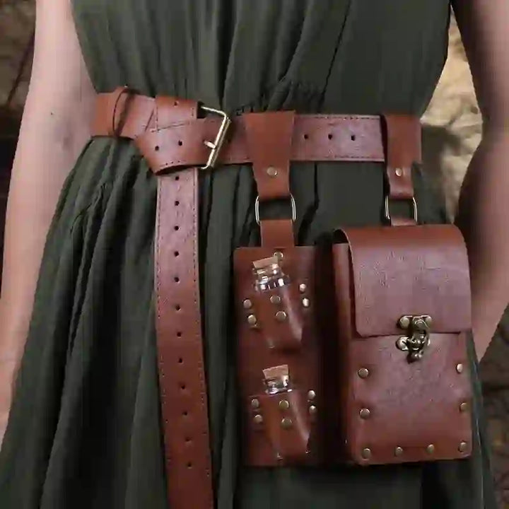 WorldNorse Vintage Potion Bottle Waist Bag & Belt - image 3