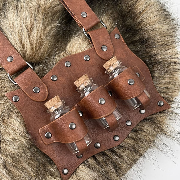 WorldNorse Alchemy Fantasy Potion Belt Pouch Bag - image 4