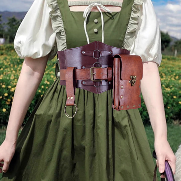 WorldNorse Renaissance Costume Accessories Waist Bag - image 1
