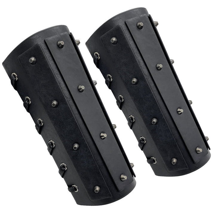 WorldNorse Gothic Rivets Lace Up Arm Bracers - image 14