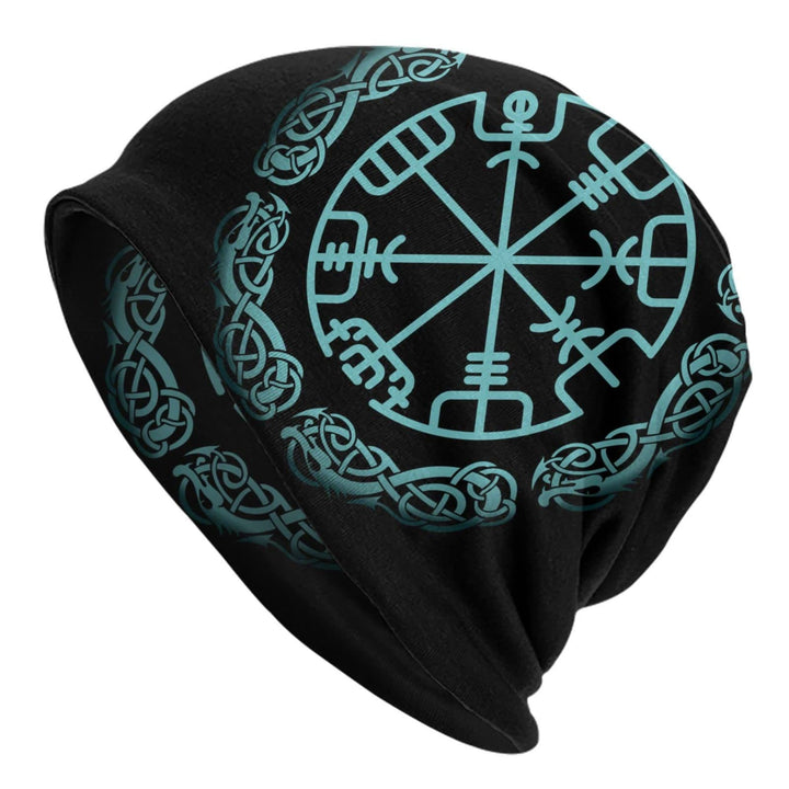 WorldNorse Vegvisir Black Beanie - Vegvisir - image 0