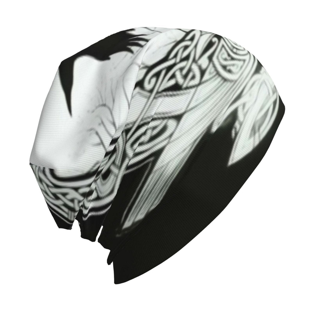 WorldNorse Viking Mythology Black Raven Beanie - image 2