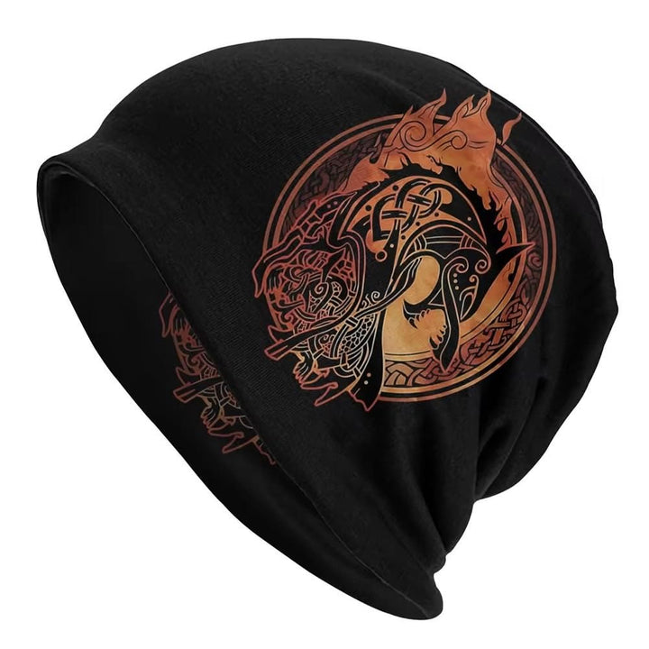 Worldnorse Norse Dragon Celtic Knot Beanie
