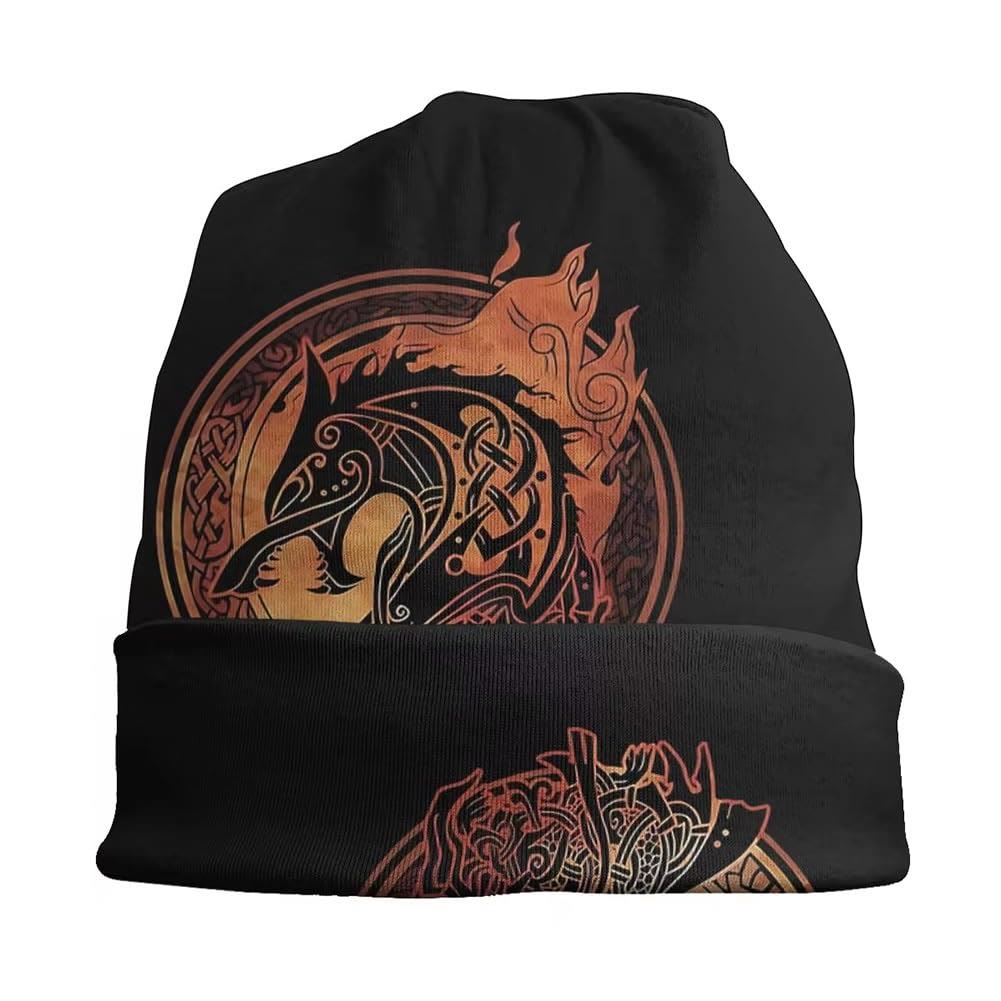 WorldNorse Norse Dragon Celtic Knot Beanie  - image 1