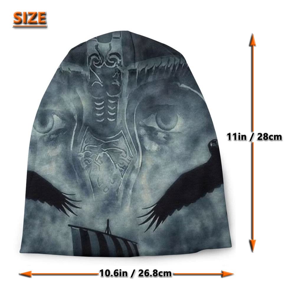 WorldNorse Viking Raven Skull Beanie  - image 2