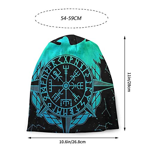 Worldnorse Compass Vegvisir Printed Beanie