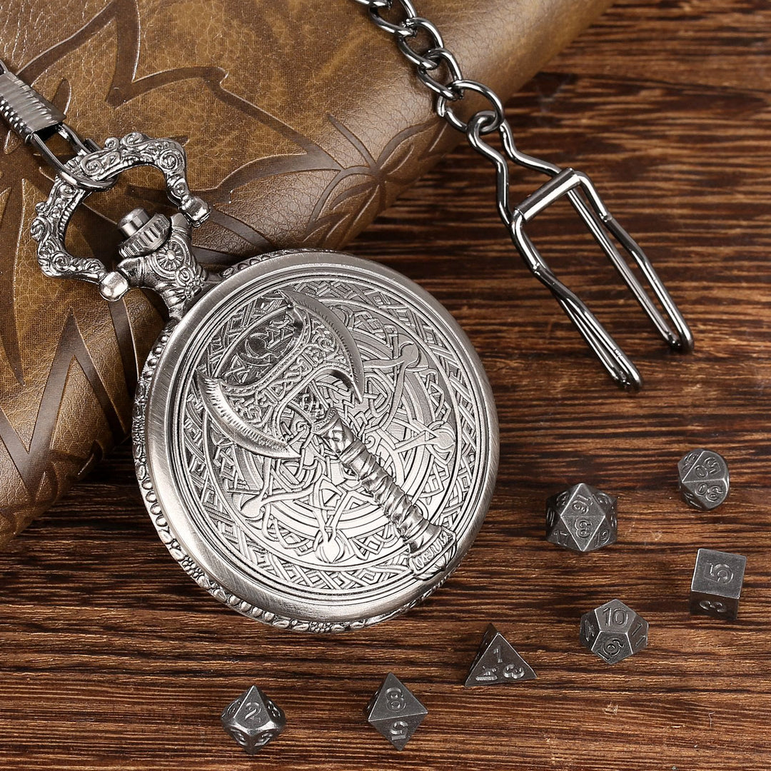 WorldNorse Viking Axe Three Dimensional Dice Waist Chain - image 7