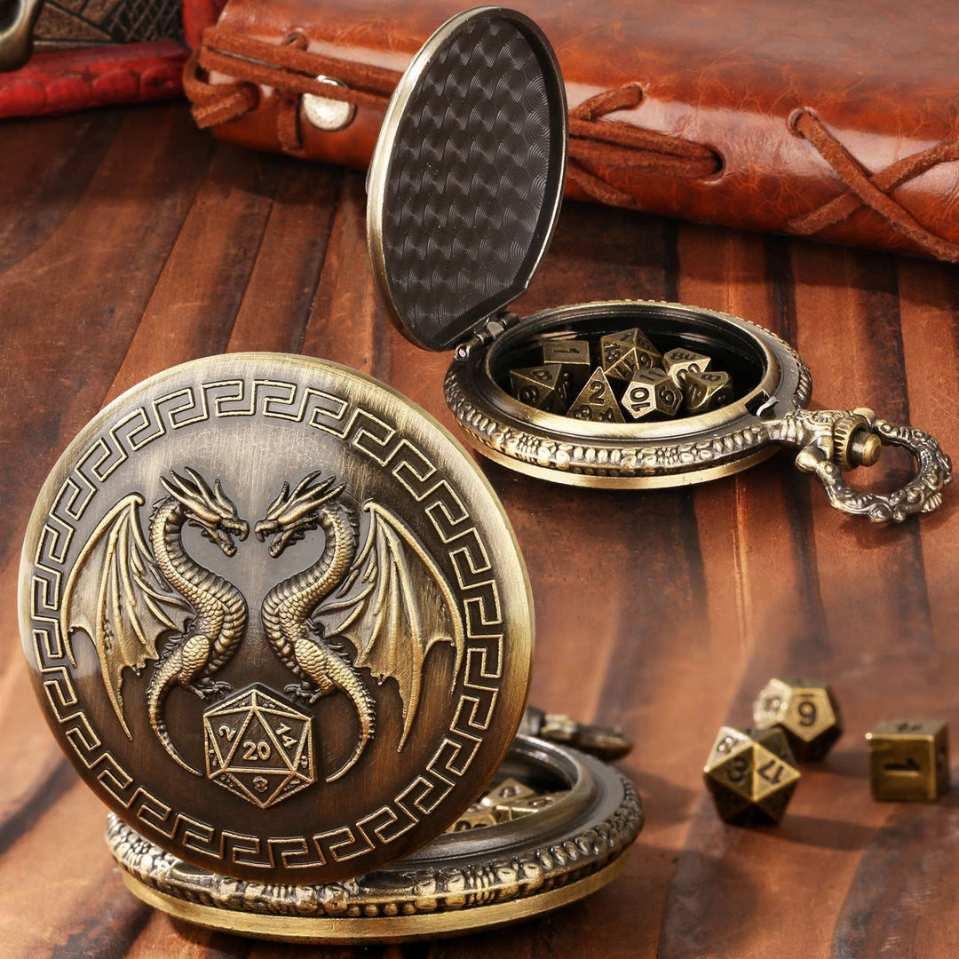 WorldNorse Double Dragon Polyhedral Dice Waist Chain - image 5
