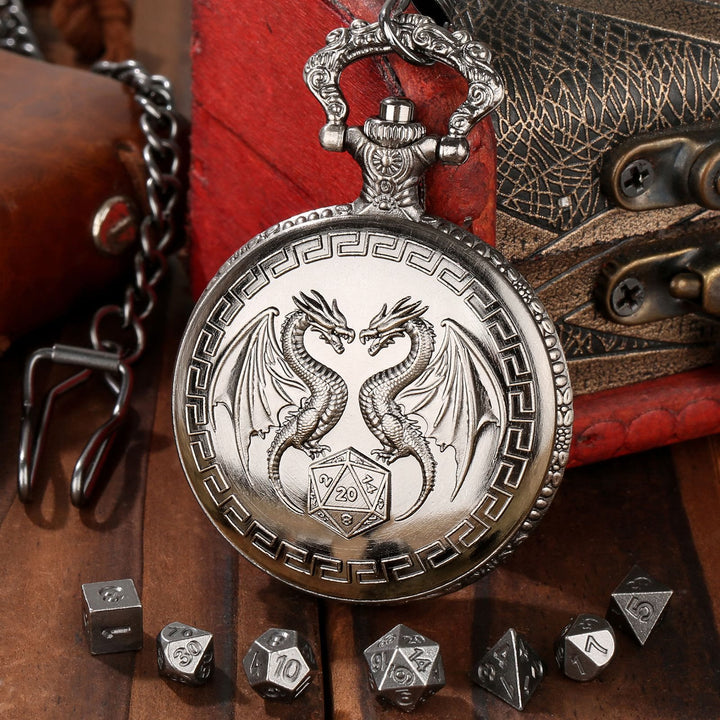 WorldNorse Double Dragon Polyhedral Dice Waist Chain - image 11