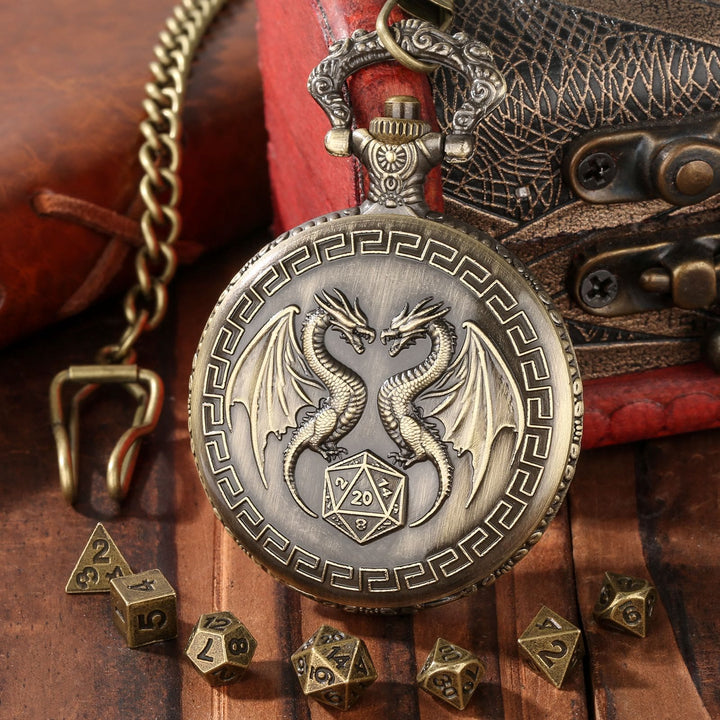 WorldNorse Double Dragon Polyhedral Dice Waist Chain - image 3