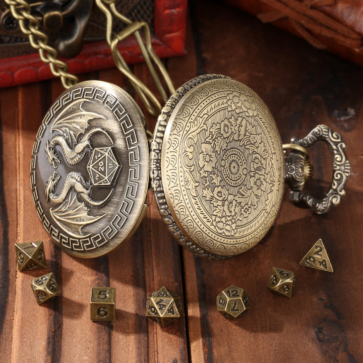 WorldNorse Double Dragon Polyhedral Dice Waist Chain - image 2