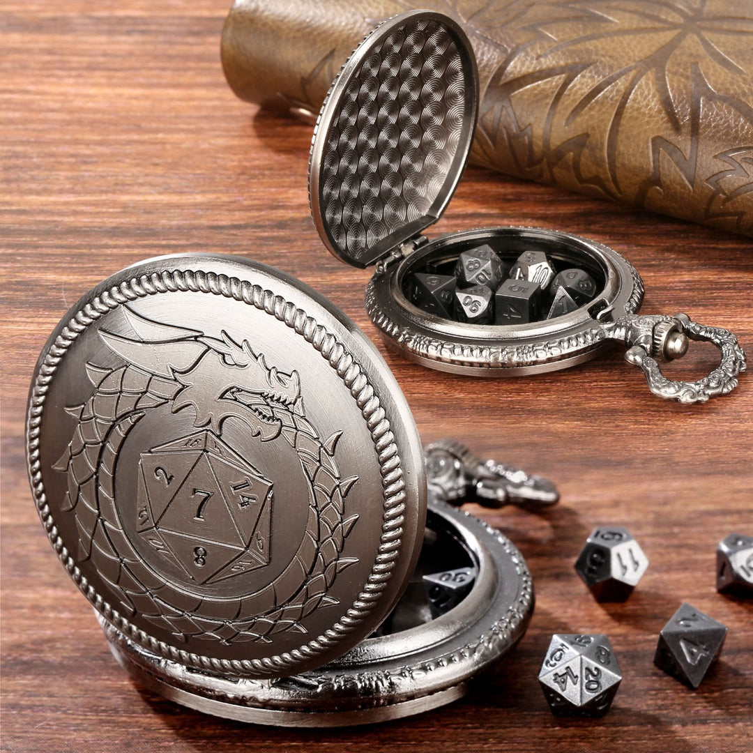WorldNorse Bronze Dragon Mini Dice Waist Chain - image 9