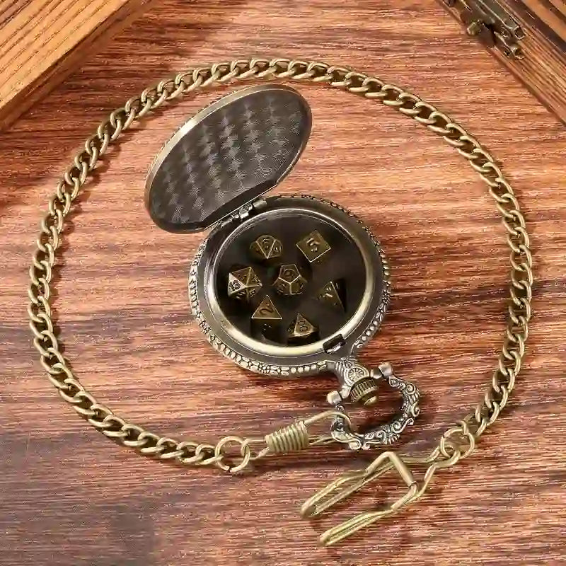 WorldNorse Bronze Dragon Mini Dice Waist Chain - image 5