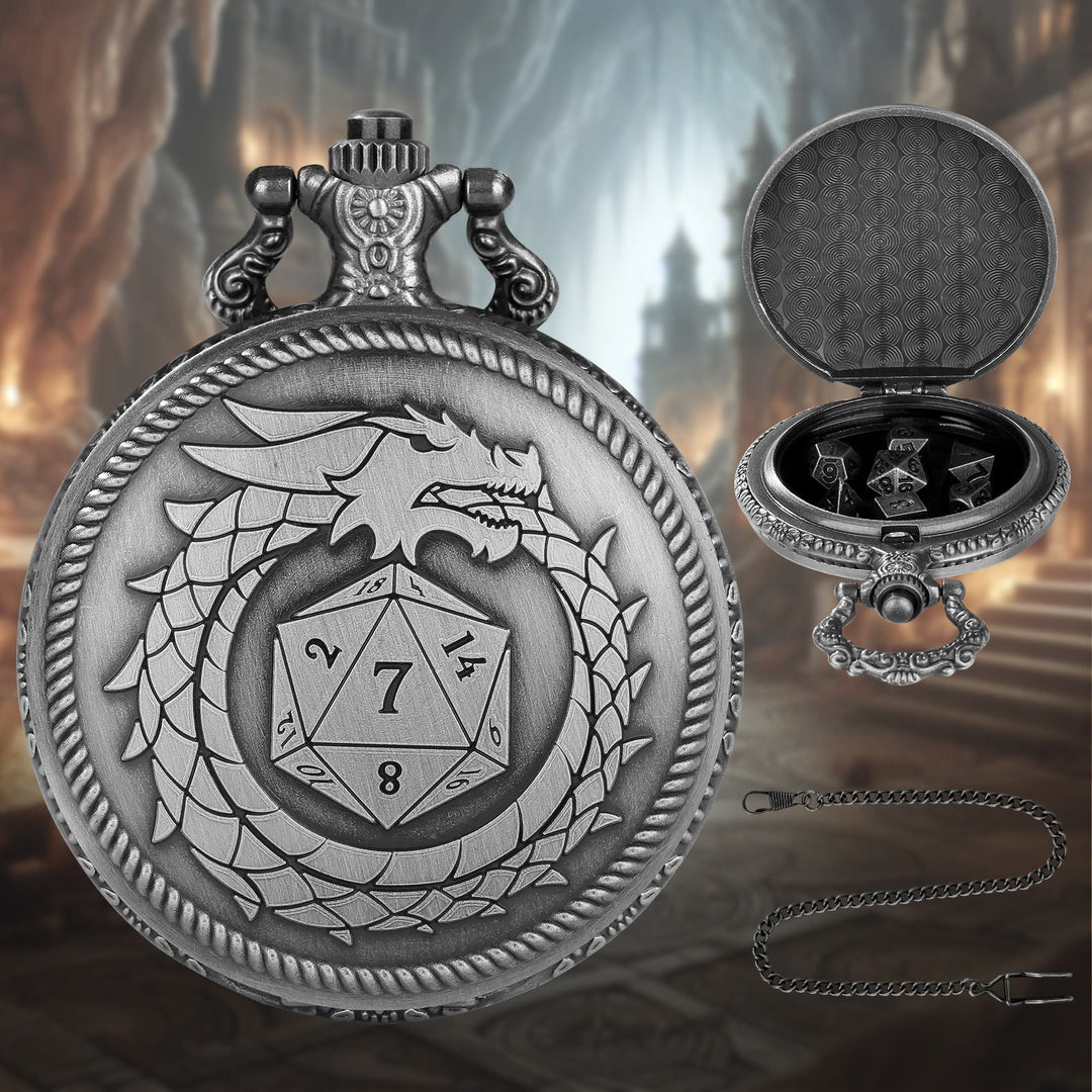 WorldNorse Bronze Dragon Mini Dice Waist Chain - image 8