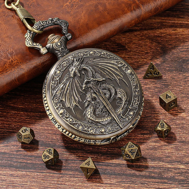 WorldNorse Sword Dragon Case Dice Waist Chain - image 2