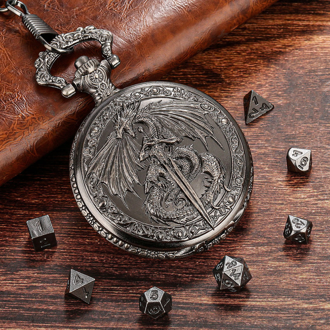 WorldNorse Sword Dragon Case Dice Waist Chain - image 8