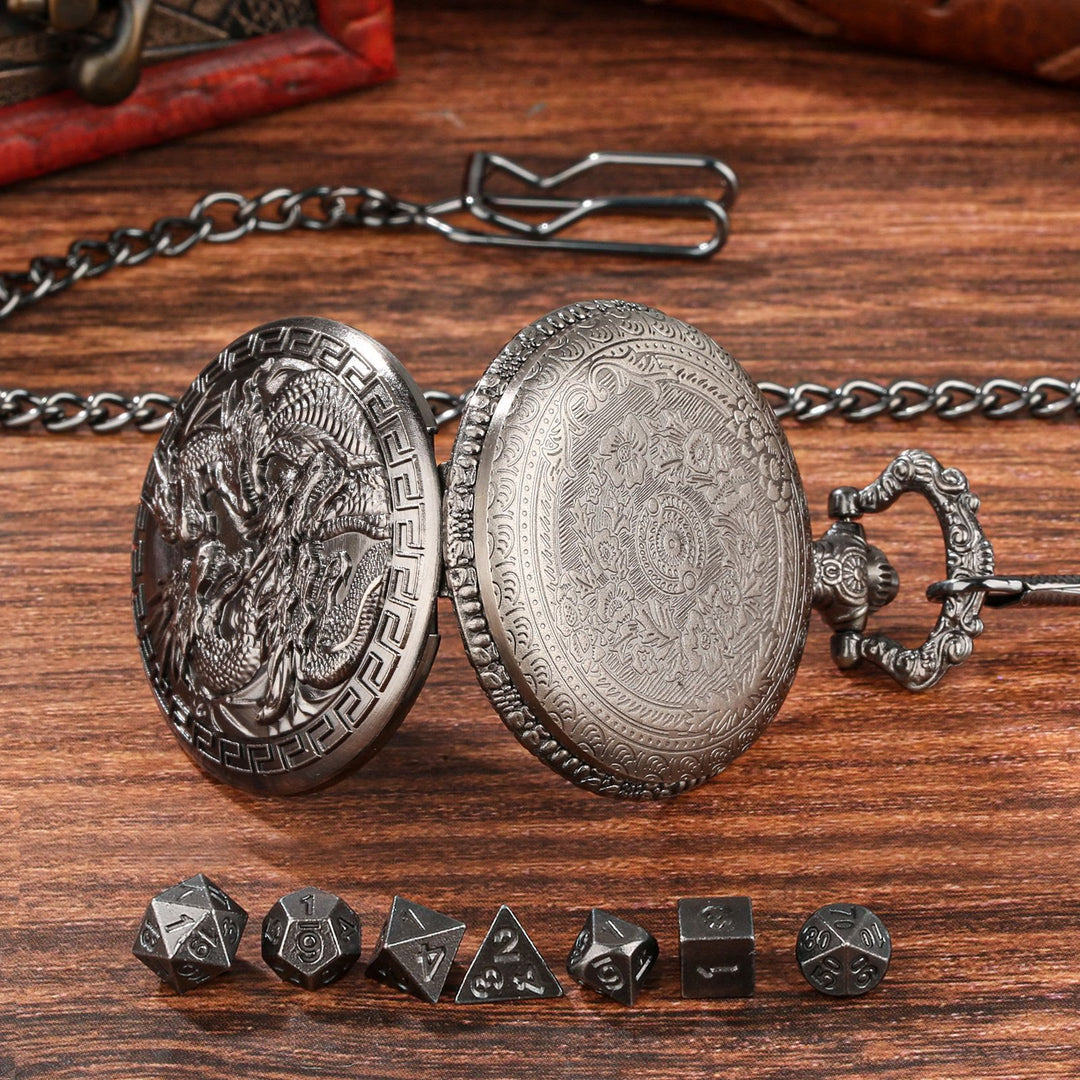 WorldNorse Viking Dragon Engraved Dice Waist Chain - image 10
