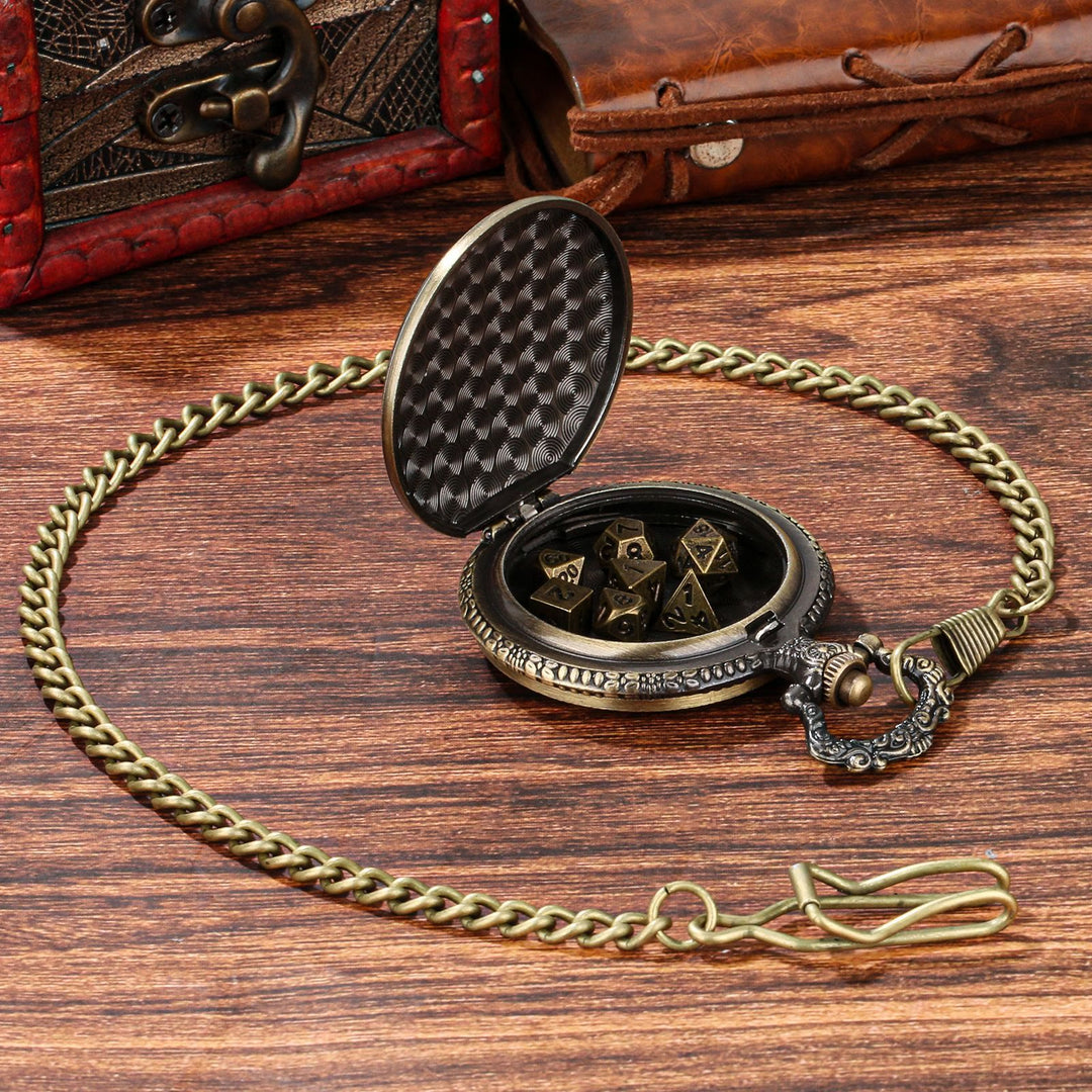 WorldNorse Viking Dragon Engraved Dice Waist Chain - image 5