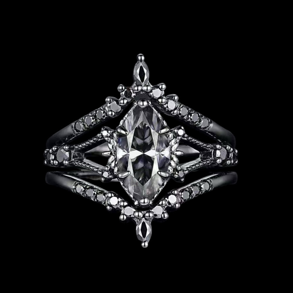 WorldNorse Shadow Light Queen Of Asgard Ring - UK Size V1/2（US 11） - image 0