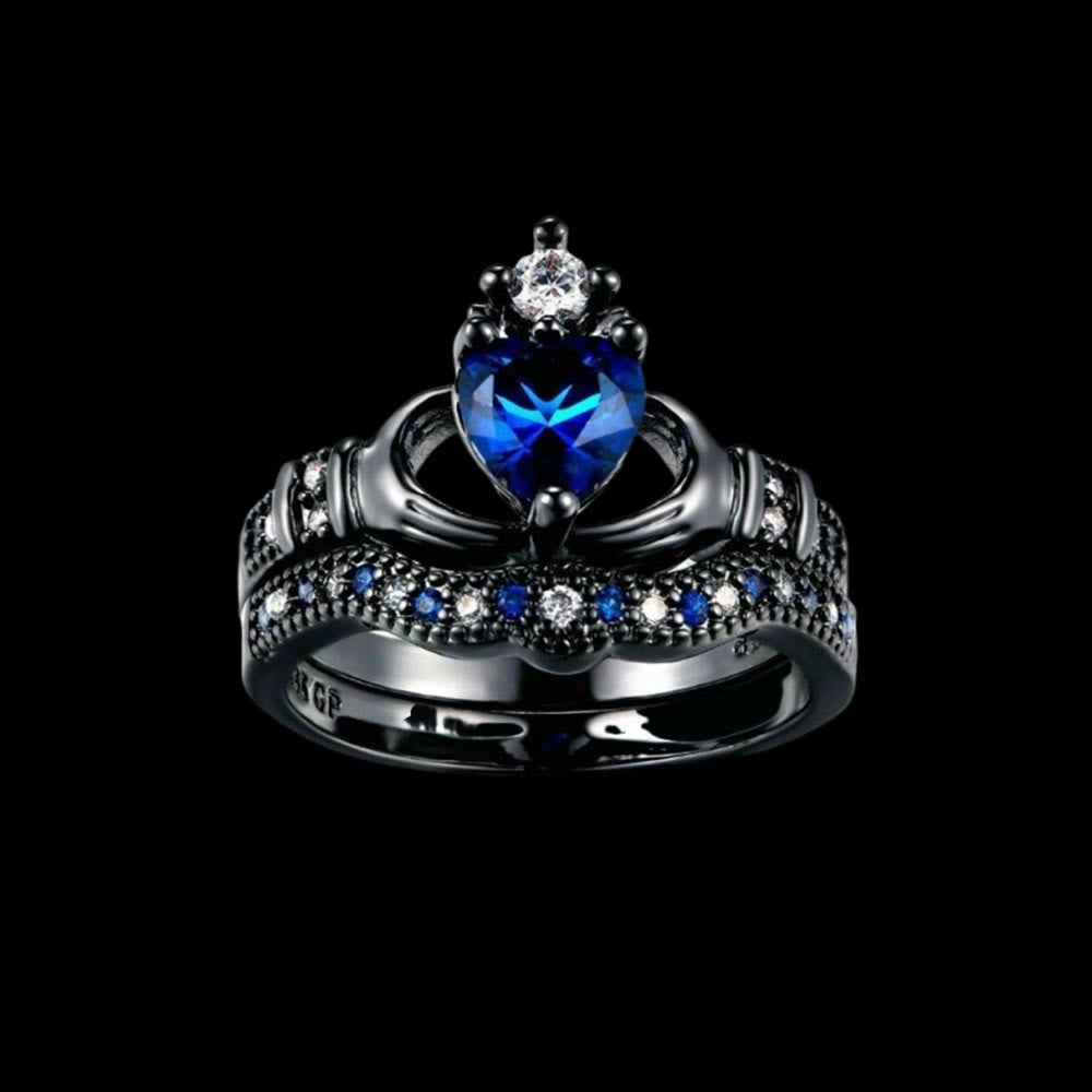 WorldNorse Crownbound Heart Ring - image 4