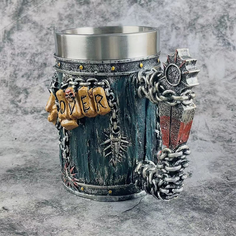WorldNorse Gothic Game Over Beer Mug - image 1