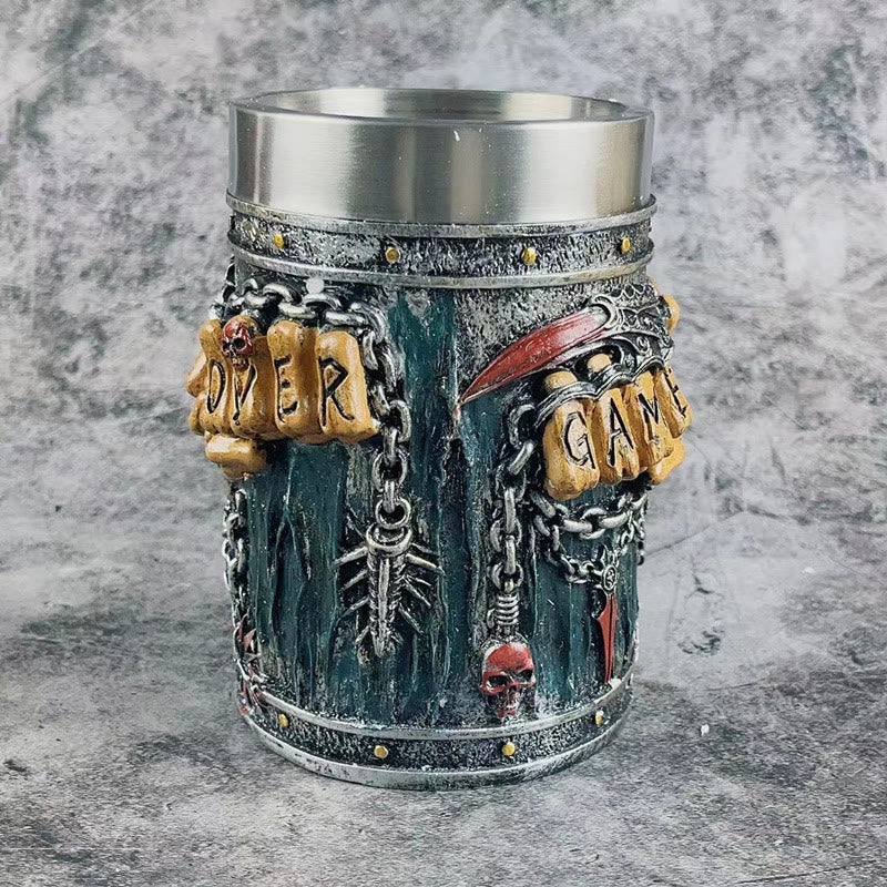 WorldNorse Gothic Game Over Beer Mug - image 3