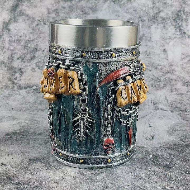 WorldNorse Gothic Game Over Beer Mug - image 3