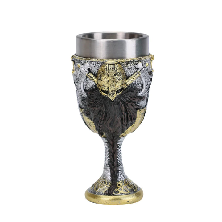 WorldNorse Viking Axe Warrior Wine Goblet - image 8