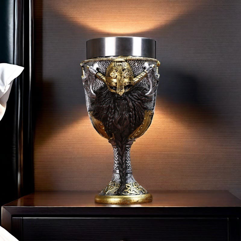 WorldNorse Viking Axe Warrior Wine Goblet - image 7