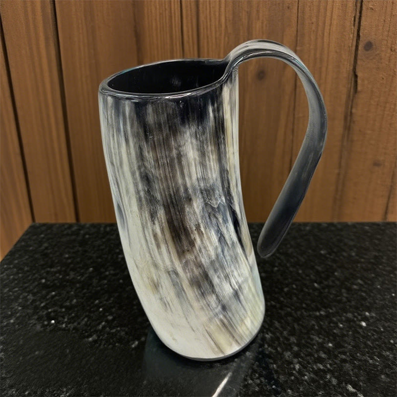 WorldNorse Viking Retro Natural Ox Horn Mug - image 5