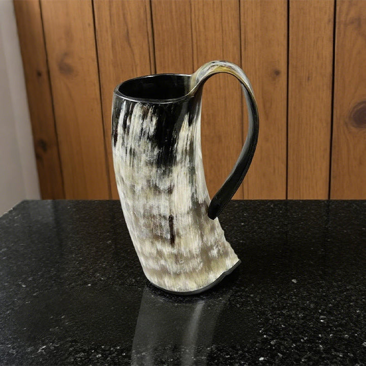 WorldNorse Viking Retro Natural Ox Horn Mug - image 9
