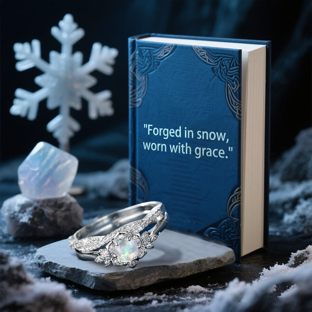 WorldNorse Snowflower Crown Ring - image 3