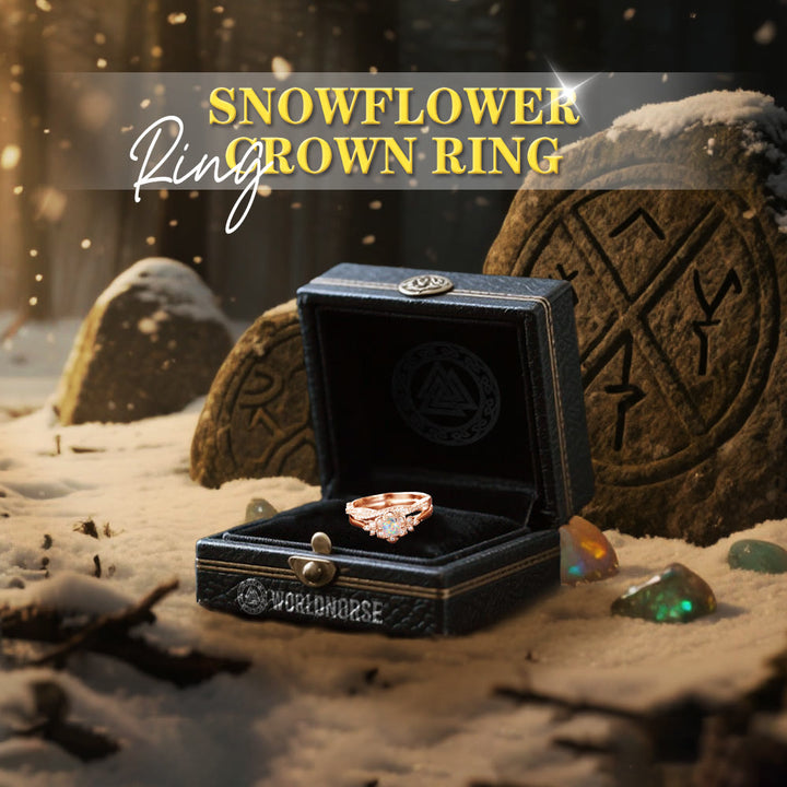 WorldNorse Snowflower Crown Ring - image 6