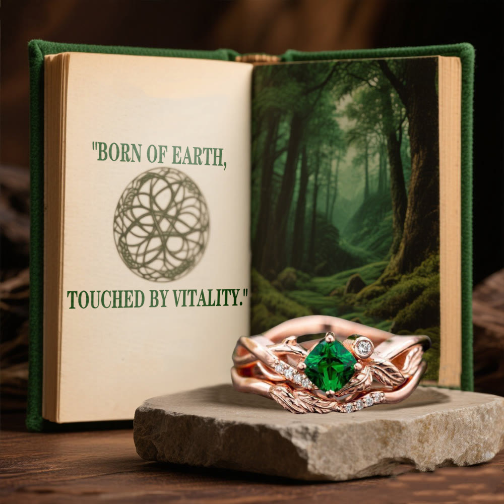 WorldNorse Enchanted Grove Verdant Branch Ring - image 3