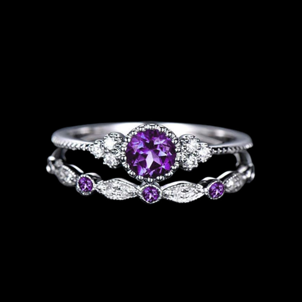 WorldNorse Norse Lovebond Ring - Purple - UK Size T1/2（US 10） - image 11