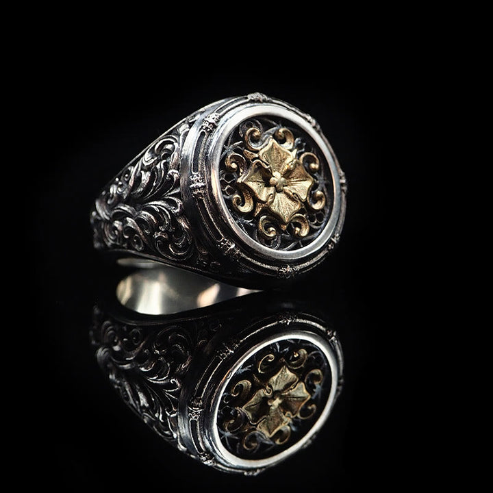 WorldNorse 925 Sterling Silver Baroque Signet Ring - image 6