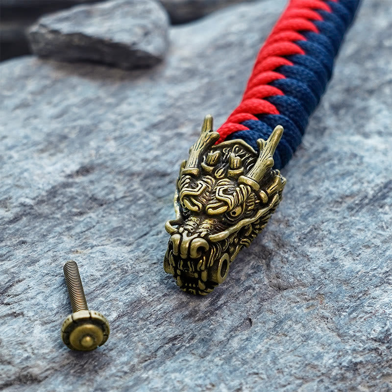 WorldNorse Mythology Norse Dragon Paracord Braided Bracelet - image 2