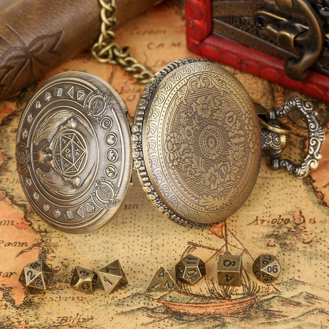 WorldNorse Norse Dragon Polyhedral Dice Set Waist Chain - image 3