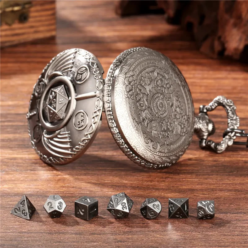 WorldNorse Sword Wings Polyhedral Dice Waist Chain - image 8