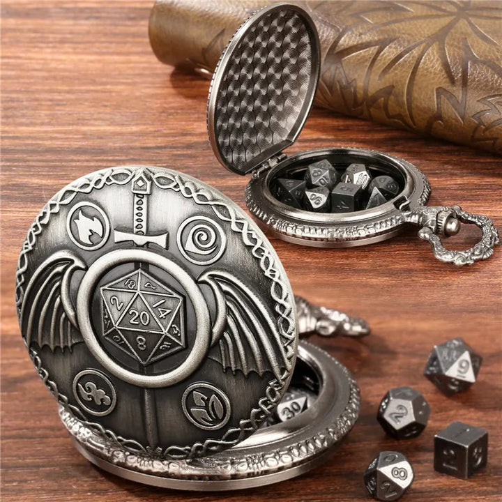WorldNorse Sword Wings Polyhedral Dice Waist Chain - image 7