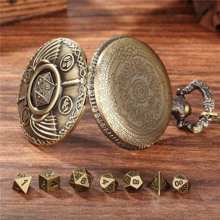 WorldNorse Sword Wings Polyhedral Dice Waist Chain - image 2