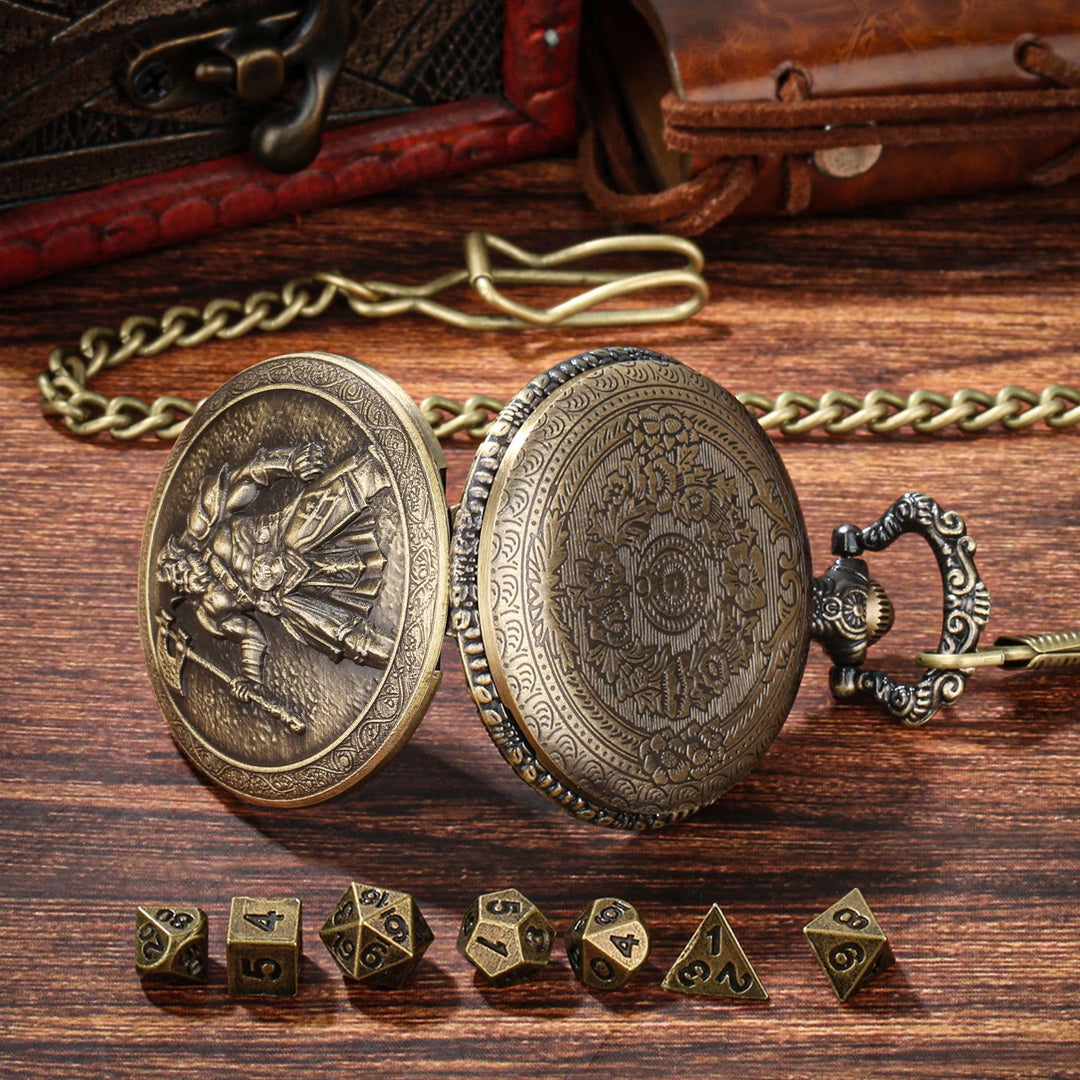 WorldNorse Viking Axe Barbarians Multi-sided Dice Set Waist Chain - image 3