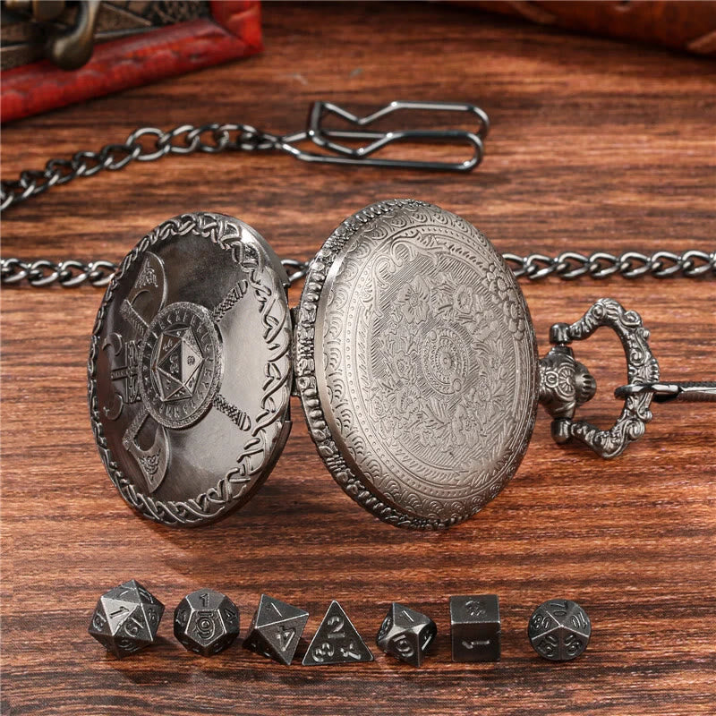 WorldNorse Viking Axe Helmet Rune Seven Dice Waist Chain - image 3
