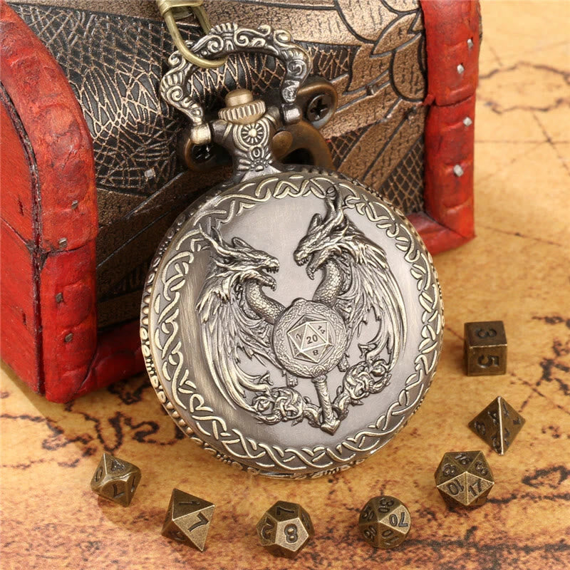 WorldNorse Magic Wand Dragon Mini Dice Set Waist Chain - image 1