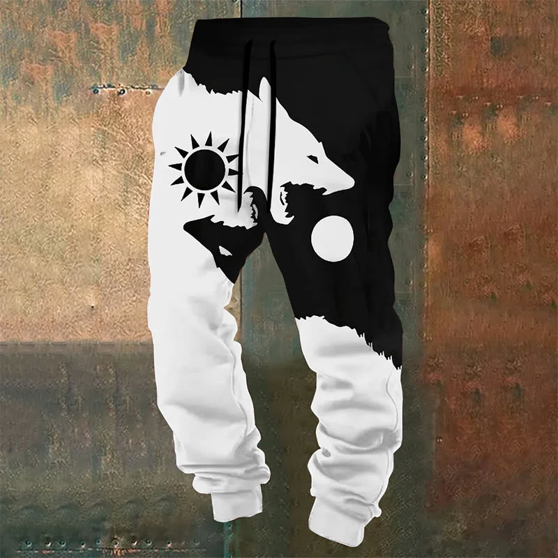 WorldNorse Sun Moon Fenrir Sweatpants - US/UK/AU52，EU62 (6XL) - image 0